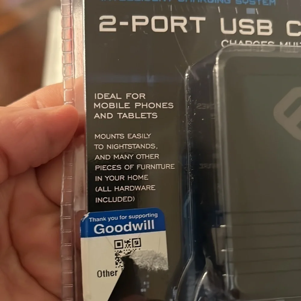 2 Port USB Charger EZ COLLECTION Intelligent Charging System Version A 2FD-B New